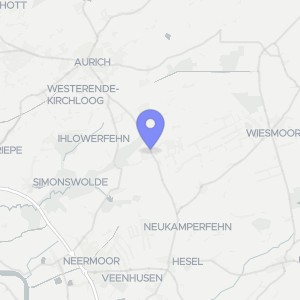 Karte von Auricher Landstraße 12, 26629 Großefehn, Mittegroßefehn