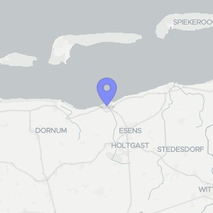 Karte von Alter Sielweg 19, 26427 Esens, Bensersiel