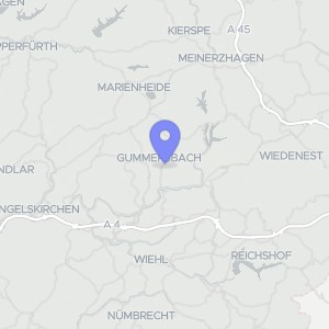 Karte von Wiesenstr. 17 a, 51643 Gummersbach