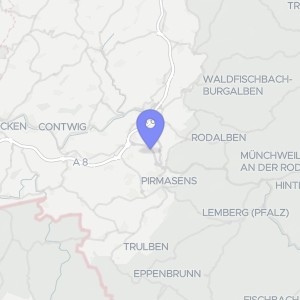 Karte von Zweibrücker Straße  236, 66954 Pirmasens