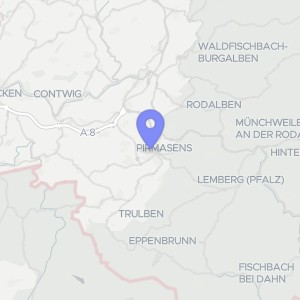 Karte von Pasquaystraße , 66953 Pirmasens