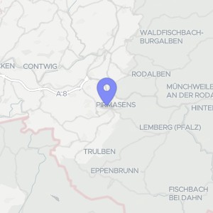 Karte von Maler-Bürkel-Straße/Pasquaystaße, 00000 Pirmasens
