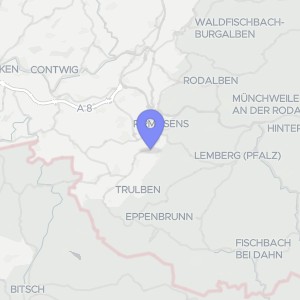 Karte von Finsterbachstraße 1, 66955 Pirmasens-Niedersimten