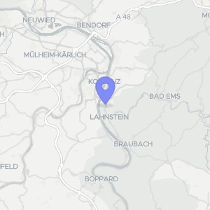 Karte von Alte Markthalle, 00000 Lahnstein
