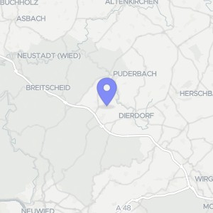 Karte von Höhenweg 12, 56316 Niederhofen