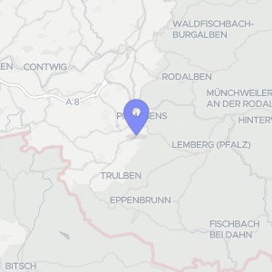 Karte von Sportplatzstraße 9, 66955 Pirmasens