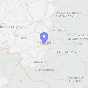 Karte von Schäferstraße , 00000 Pirmasens