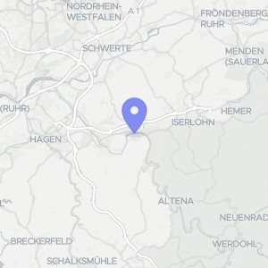 Karte von Gennaer Straße 46, 48, 58642 Iserlohn