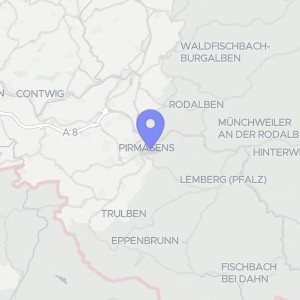 Karte von Am Rauschenbrunnen, 00000 Pirmasens