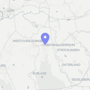 Karte von Norstraße 100A, 26842 Ostrhauderfehn, Holtermoor