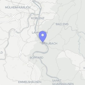 Karte von Tauberbacher Weg 44-46, 56321 Rhens