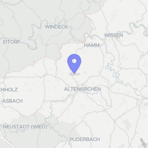 Karte von Bachstraße 7, 57612 Busenhausen