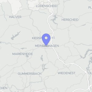 Karte von Gerichtstraße 2 a, 58540 Meinerzhagen, Stadtmitte