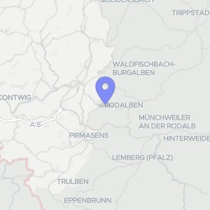 Karte von Pommernstraße 18, 00000 Rodalben