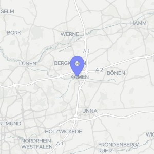 Karte von Am Geist und Weststraße 90, 59174 Kamen, Kamen