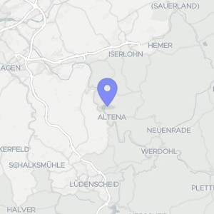 Karte von Nordstraße 28, 30, 58762 Altena (Westf.)