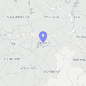 Karte von In den Heinzenbüscher Feldern, 51580 Reichshof