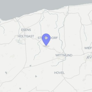Karte von Bahnhofstraße 28, 26409 Wittmund, Carolinensiel