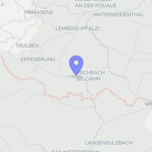 Karte von Daniel-Theysohn-Straße, Hildegardstraße, 66996 Fischbach (bei Dahn)