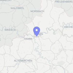 Karte von Robert-Koch-Straße 7, 57537 Wissen