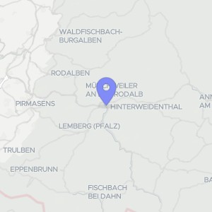 Karte von Hauptstraße  41, 00000 Hinterweidenthal
