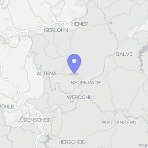 Karte von Alter Weg 36, 58762 Altena (Westf.), Dahle