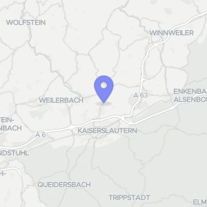 Karte von Höllenstraße 9, 67659 Kaiserslautern, Erlenbach