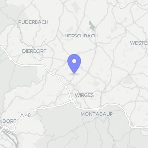 Karte von Hub, lange Stücker, 56242 Vielbach