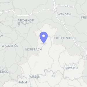 Karte von Im Bornefeld  1, 51598 Friesenhagn