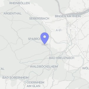 Karte von Hauptstraße 68, 55595 Gutenberg