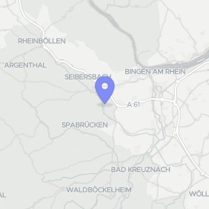 Karte von Gaustraße 9, 55444 Schweppenhausen