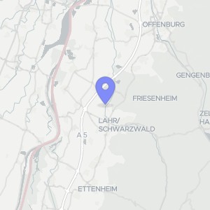 Karte von Mittelweg 8, 77933 Lahr, Hugsweier