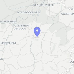 Karte von Bergstraße, 67822 Kalkofen