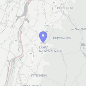 Karte von Hugsweierer Hauptstraße 74, 77933 Lahr, Hugsweier
