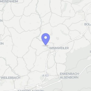 Karte von Friedhofstraße  1, 67722 Winnweiler, Hochstein