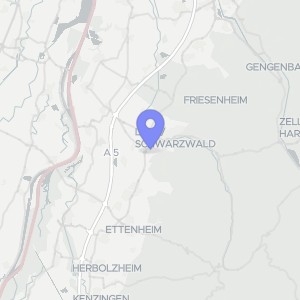 Karte von Alte Bergstraße 8, 77933 Lahr, Mietersheim