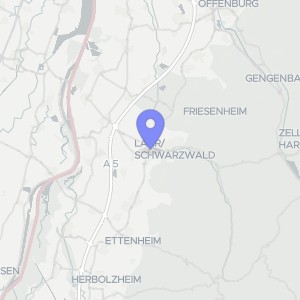 Karte von Schwarzwaldstraße 65, 67, 77933 Lahr