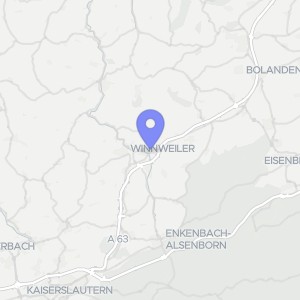 Karte von Bergstraße 5, 67722 Winnweiler, Alsenbrück-Langmeil