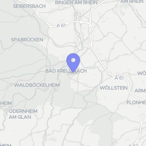 Karte von Segelfalterweg  11, 55543 Bad Kreuznach