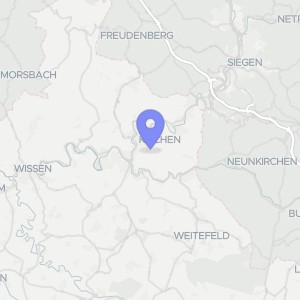 Karte von Druidenstraße  10, 57548 Kirchen, Herkersdorf