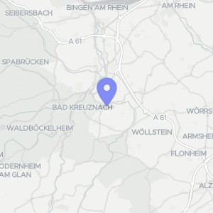 Karte von Zwischen den Birken 18, 55545 Bad Kreuznach, Bosenheim