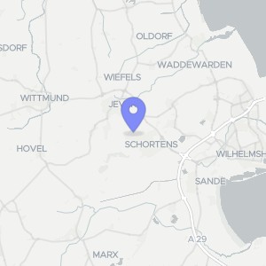 Karte von Jeversche Straße  89, 26419 Schortens