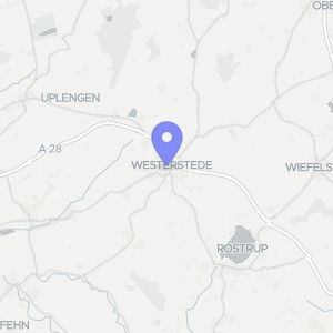 Karte von Peterstraße 8, 26655 Westerstede