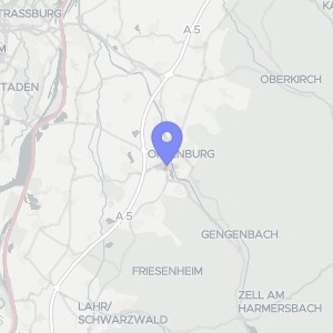 Karte von Ulmenweg 3, 00000 Offenburg