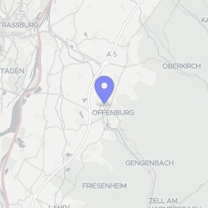 Karte von Dieselstraße 3, 77654 Offenburg