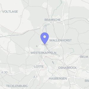 Karte von Hollager Straße 177, 49134 Wallenhorst, Hollage