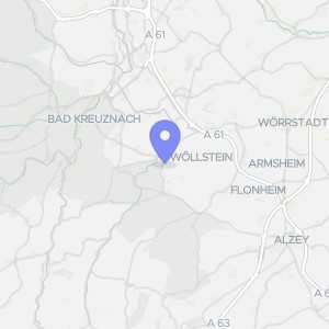Karte von Burgunderweg, 00000 Wöllstein
