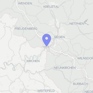 Karte von Wartestraße 9, 57080 Siegen, Niederschelden