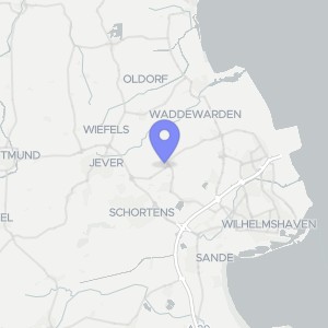 Karte von Deepsdammer Weg 20, 26419 Schortens