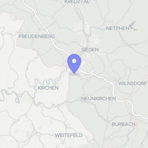 Karte von Lindenstraße 40, 57080 Siegen